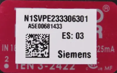 NEW SIEMENS A5E00338540 SENSOR FOR NH3 V1SVPE233306301