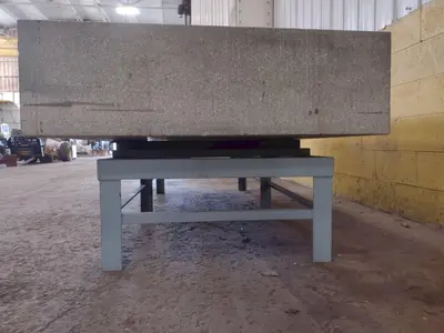 8' X 4' X 14" CHALLENGE PRECISION LAYOUT INSPECTION GRANITE TABLE: STOCK #23790