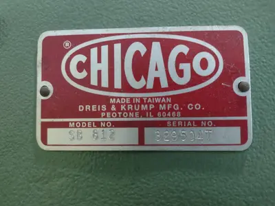 USED CHICAGO DREIS & KRUMP SB 812