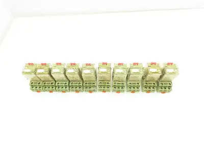 Releco Turck C5-A30 Power Relay 16A 120V 11-Pin Socket  Lot of 10