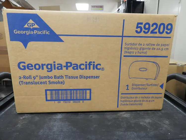 New | in-Stock Golden Corral New Georgia Pacific Side-By-Side Double Roll Bathroom Tissue Dispenser Toilet Paper & Napkin Machines Illinois US | Falcon Restaurant Supply #1376485