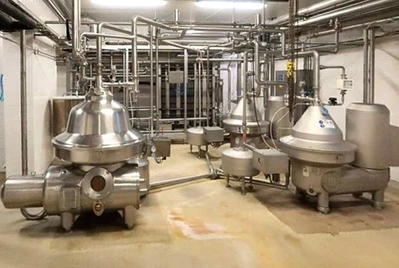 Kalt/GEA Westfalia 24 TPD complete cheese plant.