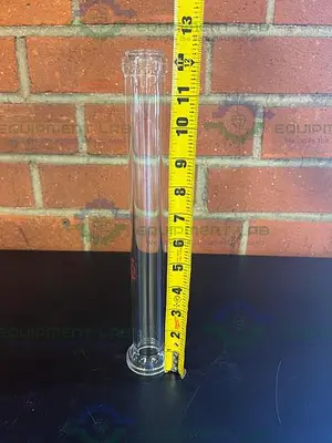 USED BUCHI AG BOROSILICATGLAS 3.3 KATALOG 8801 STRAIGHT TUBE / COLUMN 1" X 2" X 12"