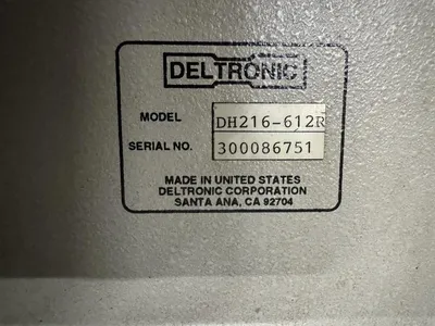 USED 2008 Deltronic DH216-612R, 2008, 612R 2X DRO w/PROG. GEO FUNCT.,