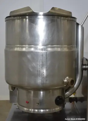 Used GROEN TDH-40 Stainless Steel Tanks Illinois US | Aaron Equipment #85146