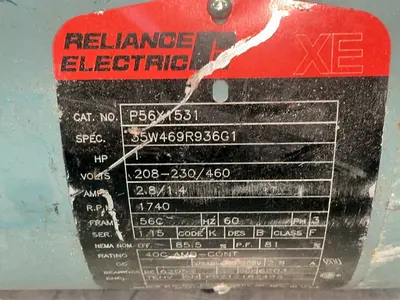 Used RELIANCE ELECTRIC P56X1531 Motors (misc) Ohio US | HGR 24 #1413229