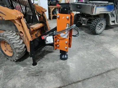 Wolverine Skid Steer Post Driver