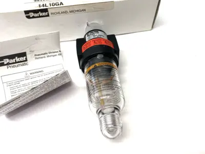 USED PARKER MODULAR LUBRICATOR 1/4" PORTS