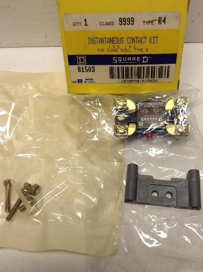 New | in-Stock SQUARE D 9999 R4 81503 Miscellaneous Equipment (Electrical & Power) | Surplus Asset Holdings #1190603