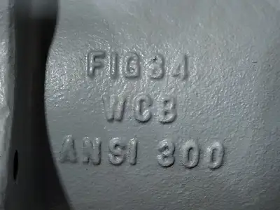 3" Fig 34 Y-Type Strainer w/ 3/4" Class 800 Gate Valve C-2054B-02TY