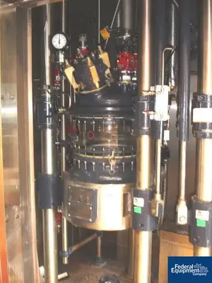 USED R&M Italia 70 Liter R & M Italia Glass Lined Reactor Set