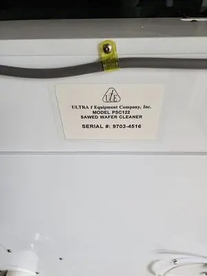 UTE ULTRA T EQUIPMENT COMPANY PSC122 SAWED WAFER CLEANER