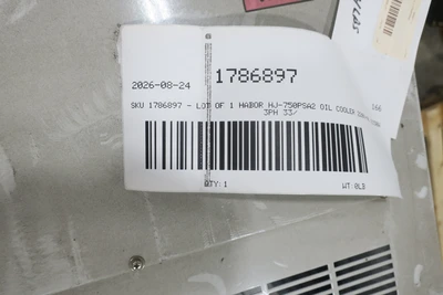 Used HABOR HJ-750PSA2 Construction Material & Supplies Ohio US | Aucto #1394636