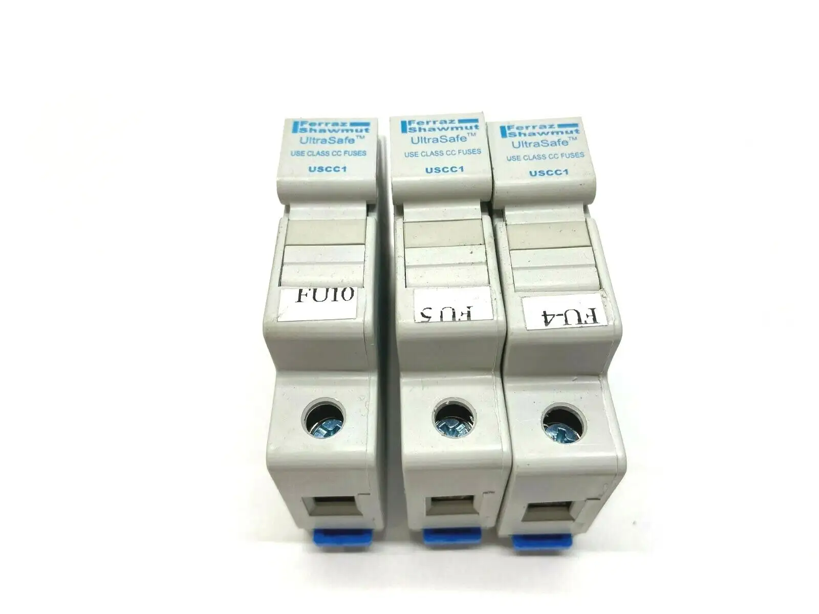 USCC1 | Ferraz Shawmut  Ultra Safe Fuse Holder LOT OF 3 - Used