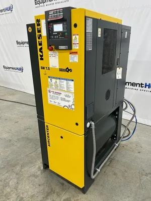Used 2021 KAESER AIRCENTER SM 7.5 Rotary Screw & Sliding Vane Air Compressors Georgia US | The Equipment Hub #1368768
