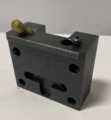 Haas .750 Face Turn Boring Bar Holder CNC Lathe Tool Block