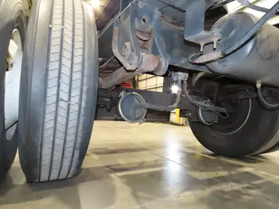 Great Dane Convertor Dolly 25000lbs Semi Truck Trailer Single Axle ABS Spring