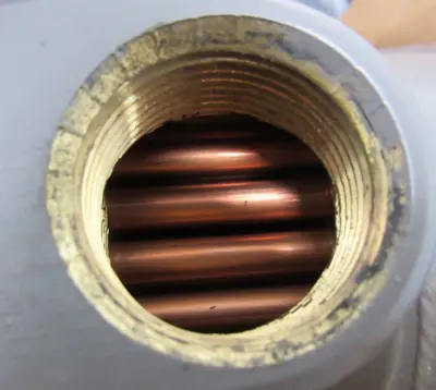 NEW STANDARD EXCHANGE XYLEM 234966-01 HEAT EXCHANGER P78-6740 MODEL BCF 23496601