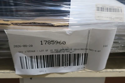 Used SEW EURODRIVE MDX61B0150-503-4-0T Servo Drives Ohio US | Aucto #1396090