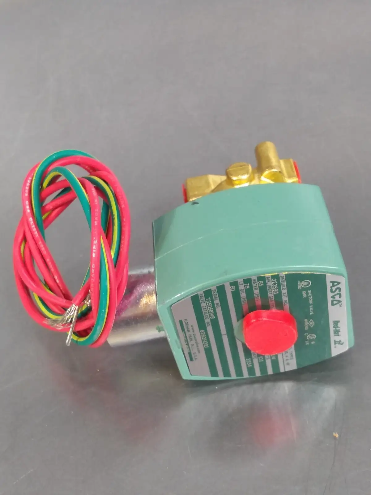 ASCO 8262H210 Solenoid Valve Loc6C24/1