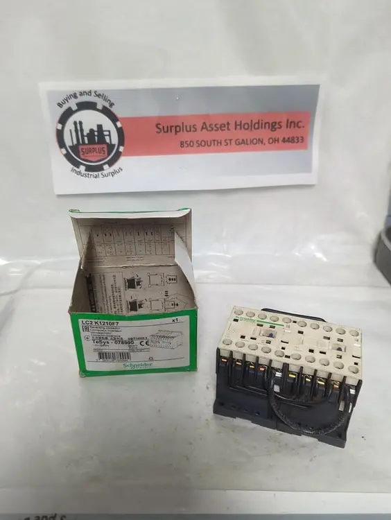 New | in-Stock SCHNEIDER ELECTRIC LC2K1210F7 Miscellaneous Equipment (Electrical & Power) Ohio US | Surplus Asset Holdings #1460449