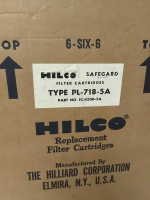 New | in-Stock HILCO PL-718-5A Filters | Surplus Asset Holdings #1218377