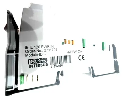 NEW PHOENIX CONTACT IB IL 120 PWR IN TERMINAL MODULE 2731704 IBIL120PWRIN
