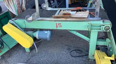 USED POWER BELT/LATERAL INCLINED CONVEYOR COMBINATION