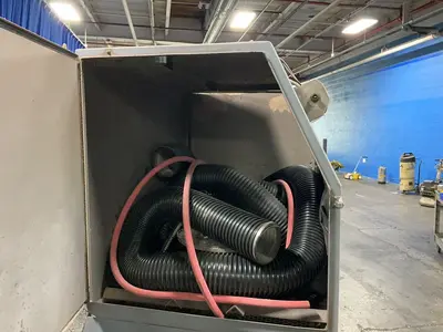 Used ZERO MANUFACTURING 220900R&DF 3PD Blast Room (Manual Booth) Ohio US | HGR 24 #1452470