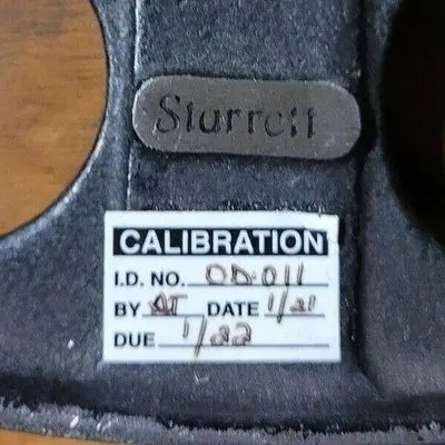 USED L.S. STARRETT NO. 436