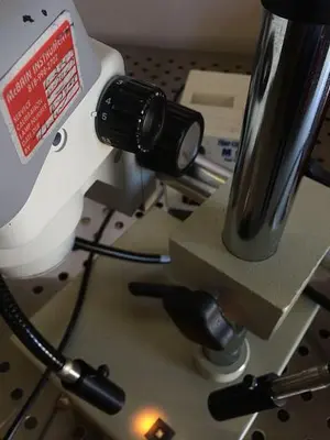 Nikon SMZ645 Microscope w/ Dolan Jenner "MI -150" Fiber Optic Illuminator & MORE