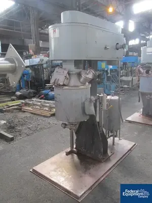 USED Hockmeyer 7.5 HP Hockmeyer Dual Shaft Disperser, Model S-HCSM-7.5, S/S