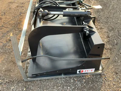 New JCT 84” Grapple Bucket Skid Steer Attachment, Universal Quick Attach, two hydraulic grapple arms...