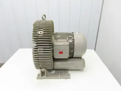 Siemens ELMO-G 2BH1800-7AK12 2.5" Regenerative Vacuum Blower 8.4Hp 230/460V 3PH