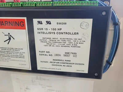 Used Ingersoll Rand SSR-EP50SE Rotary Screw & Sliding Vane Air Compressors California US | [EZ] EZ Systems #1786867