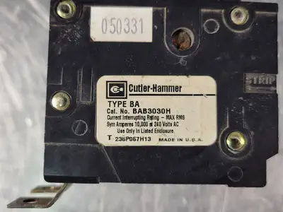 USED CUTLER-HAMMER BAB3030H