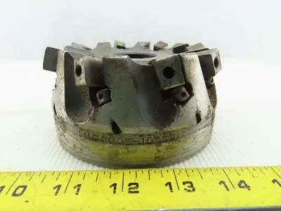 Dijet SMC4008-10889 4" Indexable Face Mill Cutter 1-1/2" Arbor 8 Flute