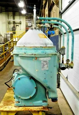 (2) Alfa-Laval FOPX 609 TFD-24-60 oil purifiers, 316SS.