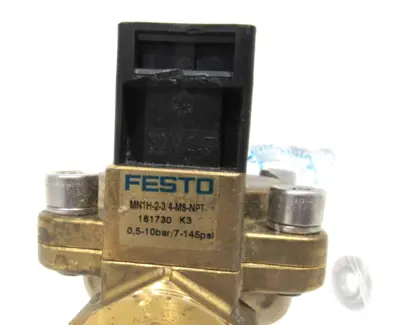 NEW FESTO MN1H-2-3/4-MS-NPT SOLENOID VALVE MN1H234MSNP
