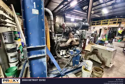 Used 2003 DETROIT 12V92 Gas Engines Wisconsin US | Proxy Equipment #1385090