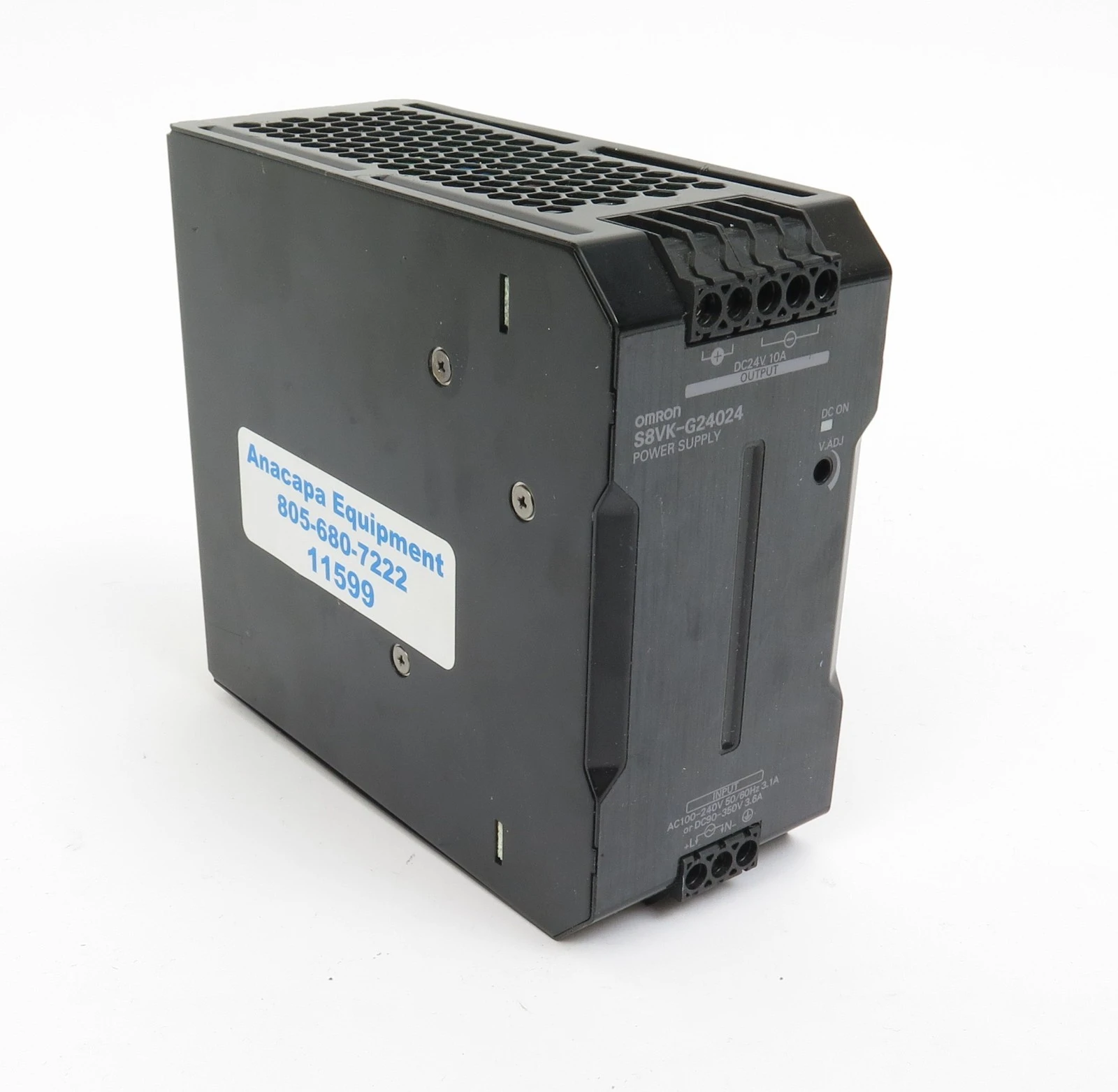 Used Omron S8VK-G24024 Power Supplies California US | ANACAPA EQUIPMENT BROKERS, INC #1540714