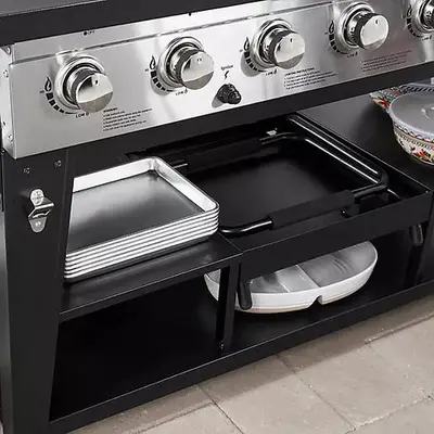 8 burner  large event barbeque