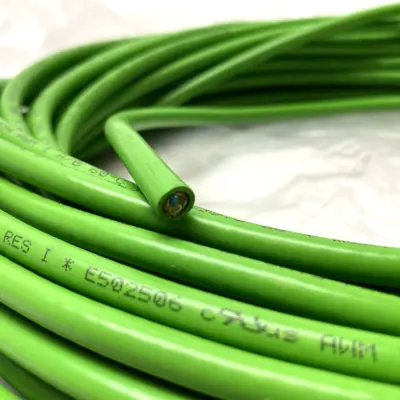 USED SIEMENS IE FC TP FLEXIBLE CABLE GP 2X2 LOT OF 13M