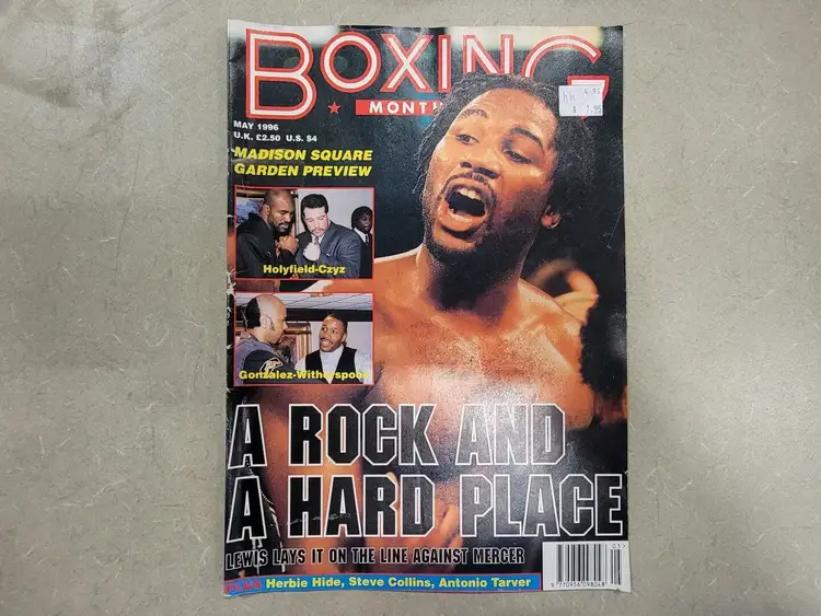 Used BOXING MONTHLY MAY 1996 Office Equipment British Columbia CA | Lenmark #266959