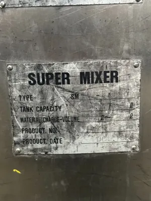 Kawata High Intensity Mixer