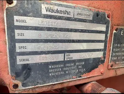 USED WAUKESHA L5792DSU