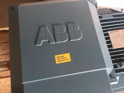USED ABB 52KW, 3561 RPM 575V 64A IP 55 ELECTRIC MOTOR