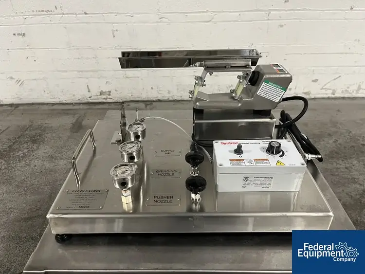 Used Fluid Energy Fluid Energy Jet-o-Mixer Jet Mill, Model 00, S/S Pulverizers & Hammermills Ohio US | Federal Equipment Company #128644