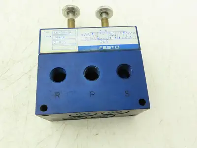 Festo M502 LC-5/4-1/4 Pneumatic Valve Body Block 116psi