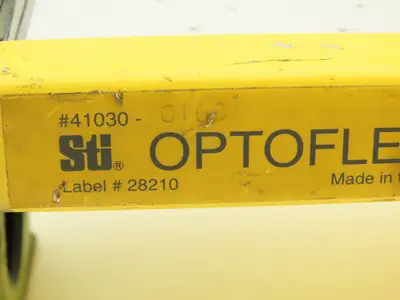 Sti 41030-0160 Optoflex Mirror Safety Light Curtain 17-1/2 x 4-1/2" Mirror